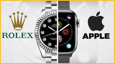 rolex watch vs apple watch